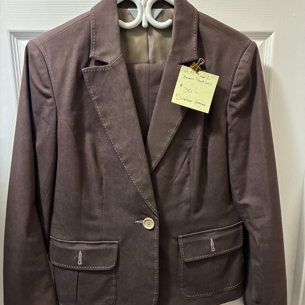 Denver Hayes Chocolate Brown Women's Blazer